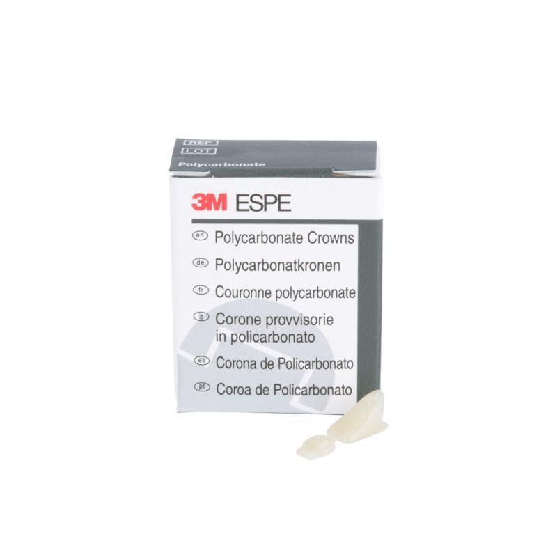 3M™ Polycarbonate Crowns 38 Upper Left Cuspid 5 Crowns